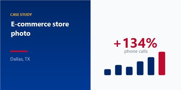 E-commerce store photo