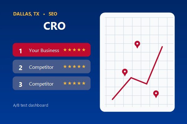 A/B test dashboard