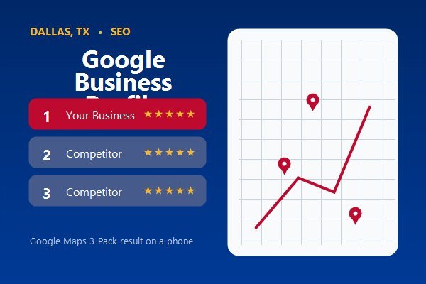 Google Maps 3-Pack result on a phone