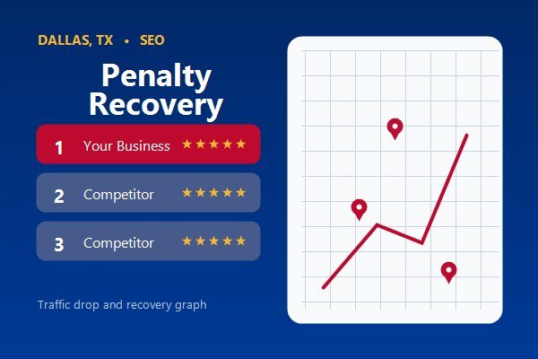 Traffic drop and recovery graph
