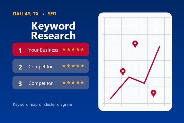 Keyword map or cluster diagram