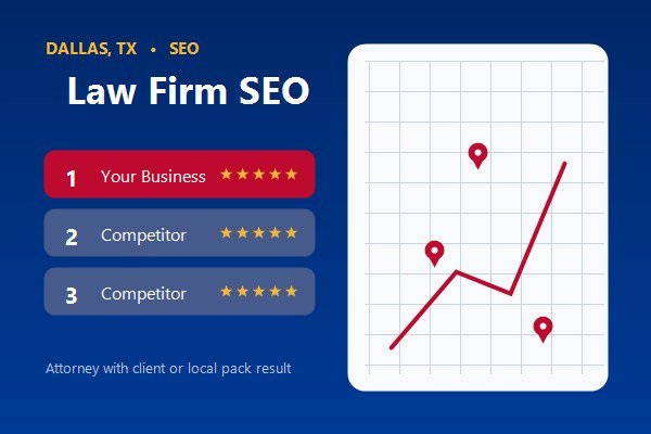 Attorney with client or local pack result