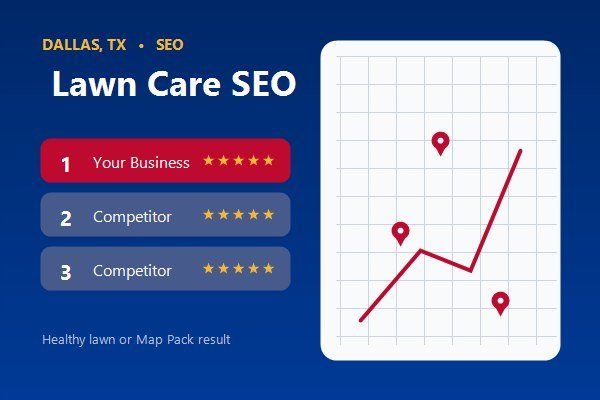 Healthy lawn or Map Pack result