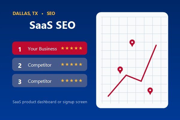 SaaS product dashboard or signup screen