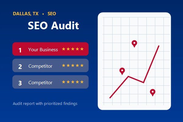 Audit report with prioritized findings