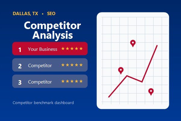 Competitor benchmark dashboard