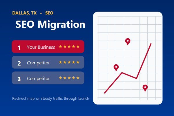 Redirect map or steady traffic through launch