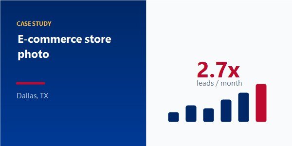 E-commerce store photo